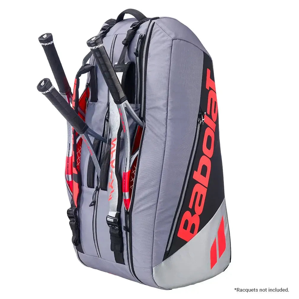Pure Strike 9 Pack Tennis Bag Carbon Grey
